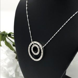 Sterling Silver “Laugh & Love” Necklace